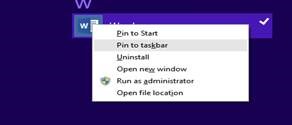 292x125 How To Add Microsoft Word To Windows Taskbar