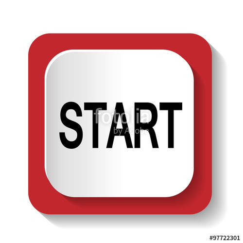 500x500 Vector Icon With The Word Start Stock Image And Royalty Free