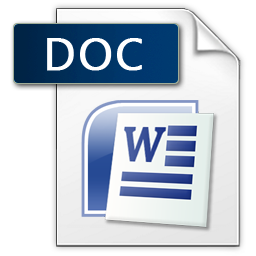 256x256 Word Doc Icon