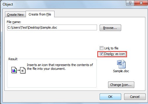 508x356 Solutions To The Problem That Embedded Object Icons Are Not