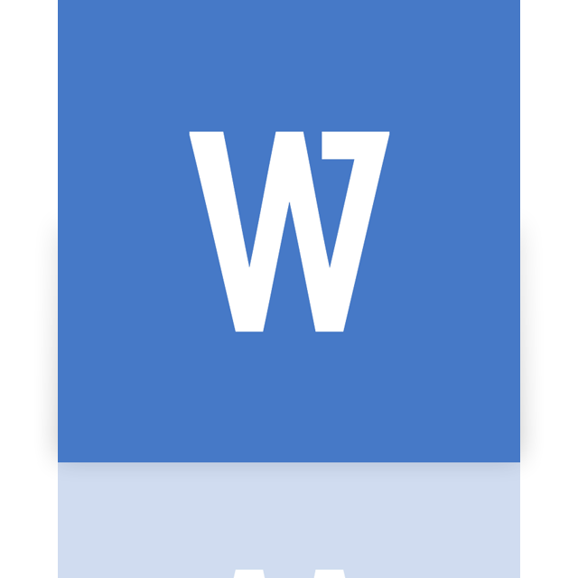 640x640 Word Doc Icon Filetype Icon Sets Icon Ninja