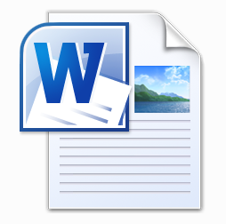 Word Document Icon