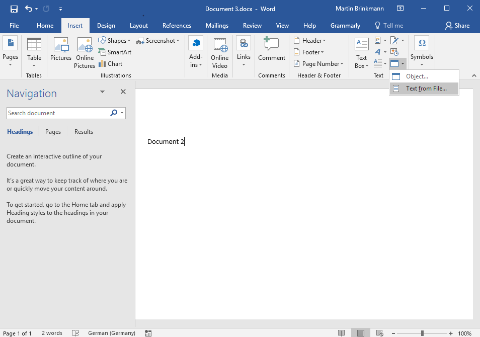 how to merge pictures in word