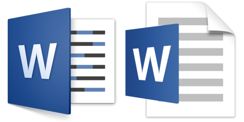 500x250 Office Word Icon