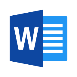 256x256 Microsoft Word Logo Icon Of Flat Style