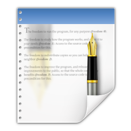 256x256 Mimetypes Application Vnd Wordperfect Icon Oxygen Iconset