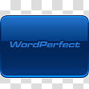 128x128 Verglas Icon Set Oxygen, Wordperfect, Word Perfect Logo