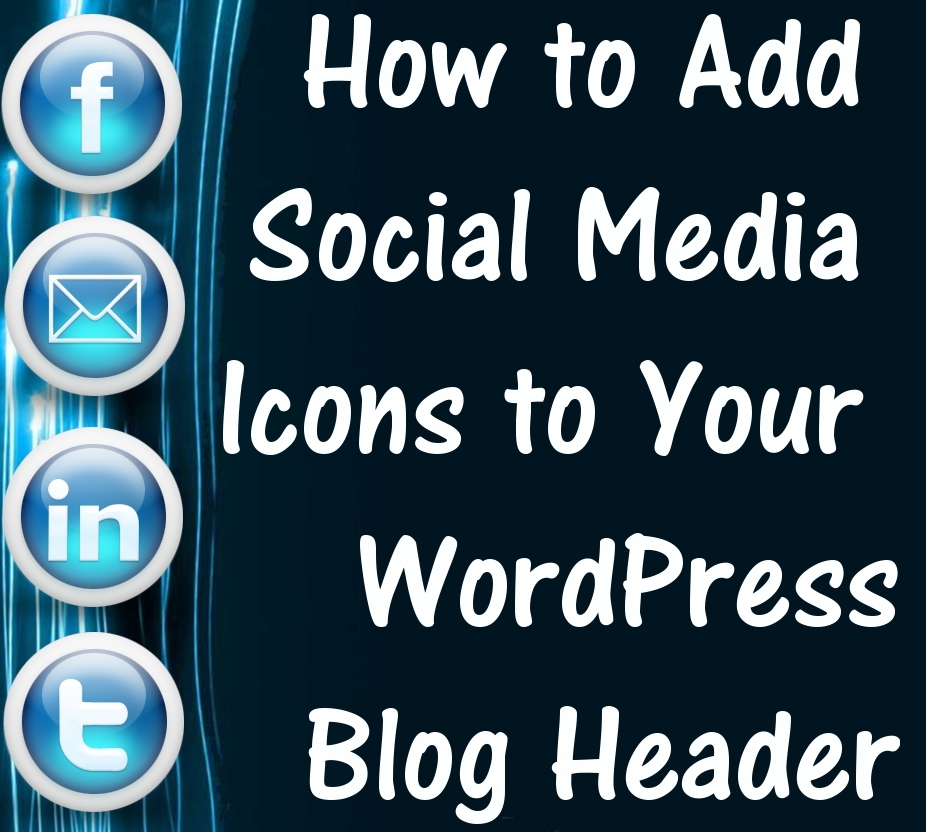 926x832 Wordpress How To Add Social Media Icons To Your Blog Header