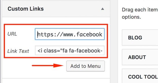 How To Add Social Icons To Wordpress Without A Plugin 640x338 How To Add Social Icons To Wordpress Without A Plugin