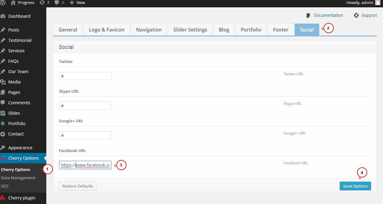 Wordpress How To Work With The Social Icons 1249x667 Wordpress How To Work With The Social Icons