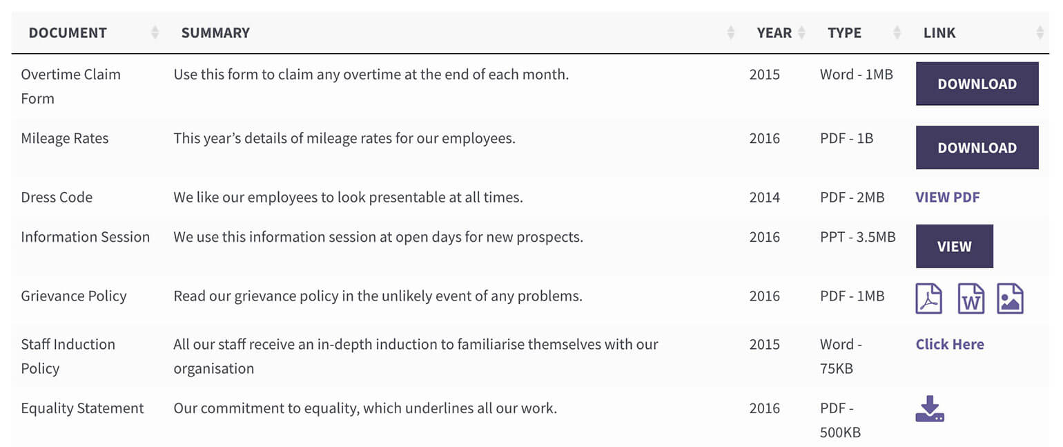 1540x647 Posts Table Pro Wordpress Table Plugin