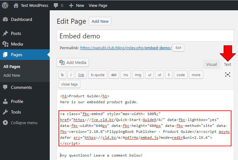 761x513 Embedding Your Publications Into Wordpress Flippingbook