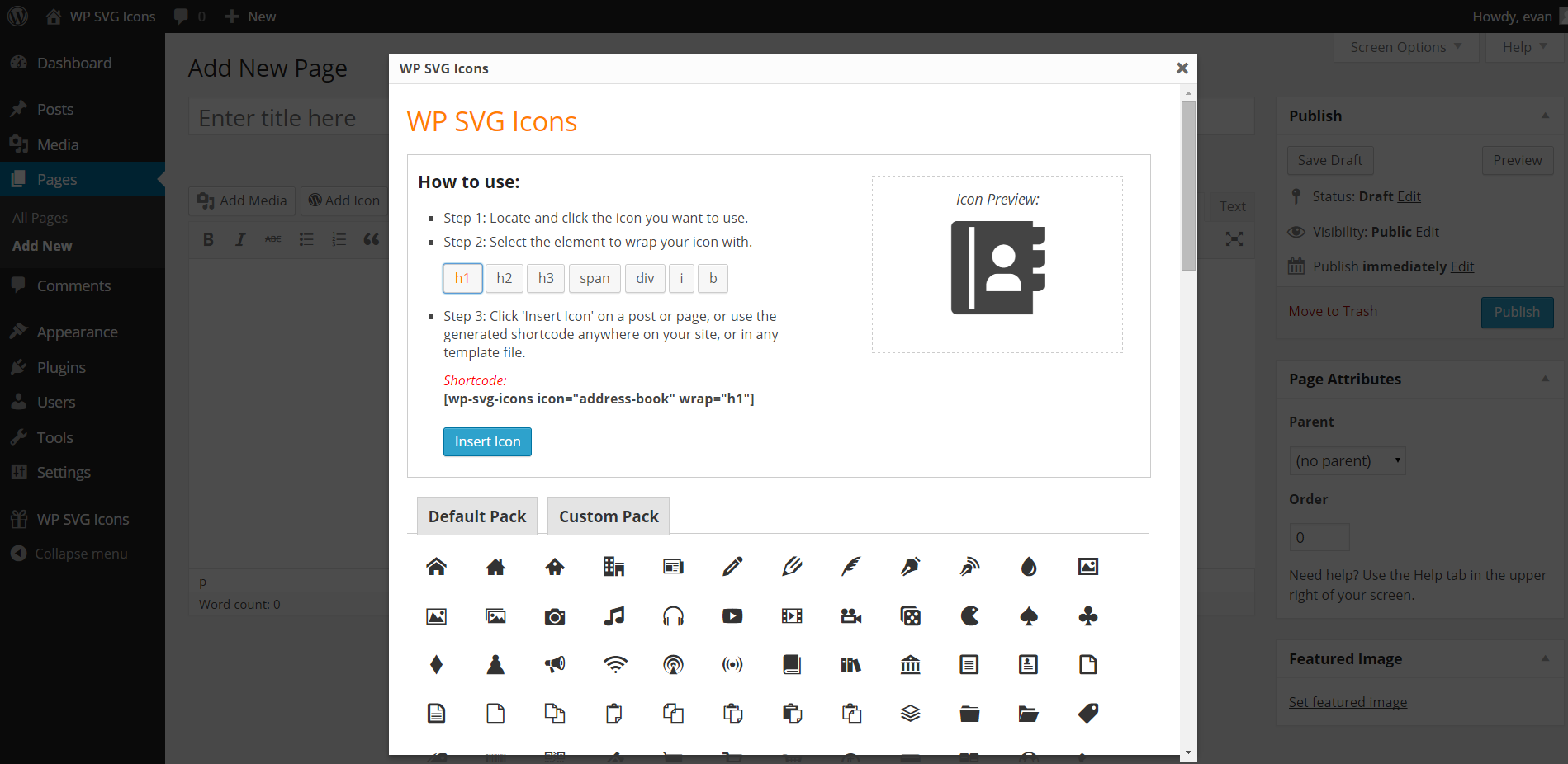 1899x926 Wp Icons Wordpress Plugin