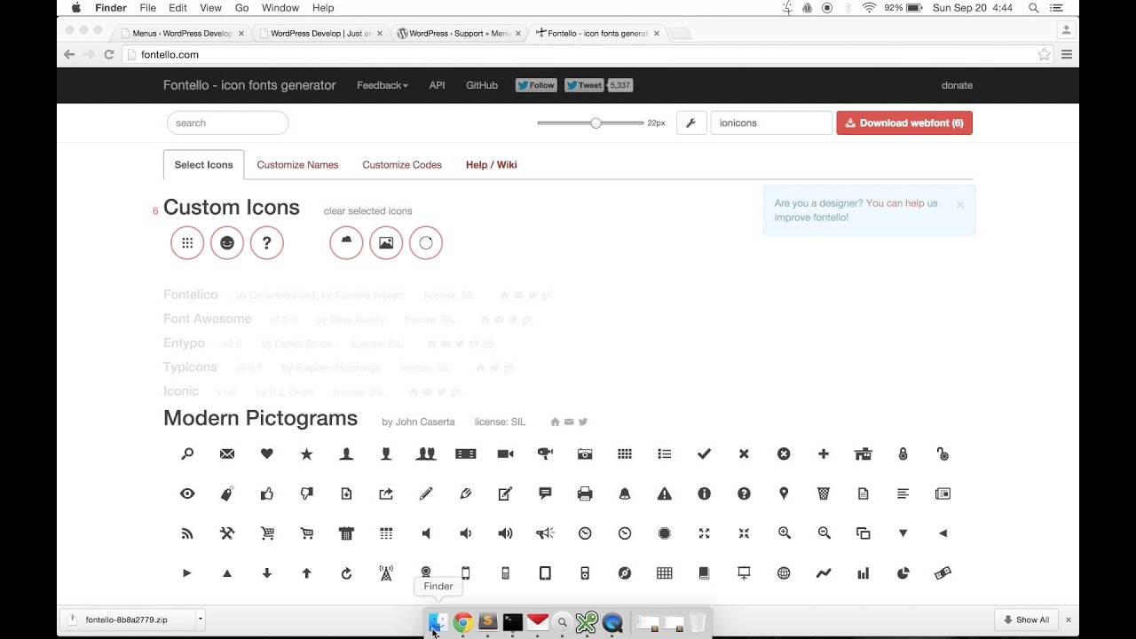 1280x720 Wordpress Menu Icons Add Icon Pack