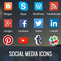 250x250 Best Free Social Media Icon Sets For Wordpress