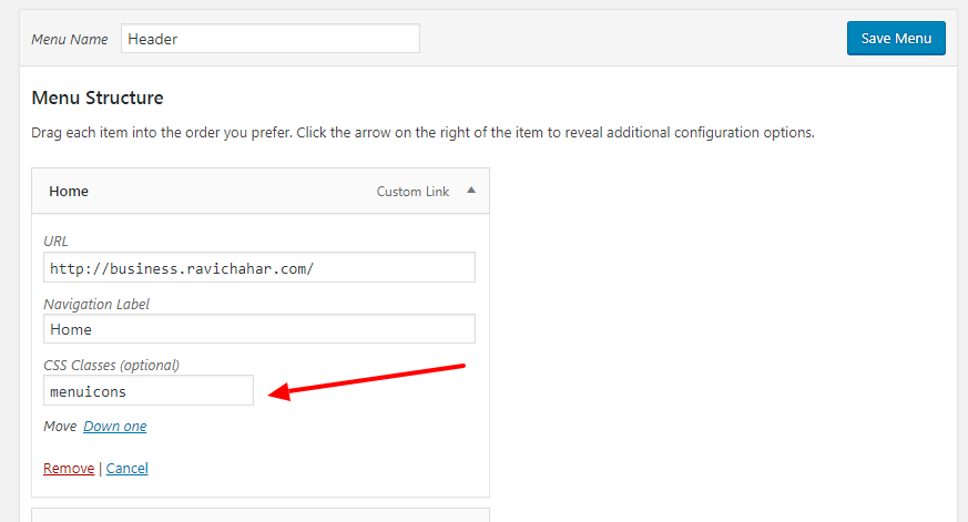 How To Add Image Icons To Your Wordpress Navigation Menu Items 873x471 How To Add Image Icons To Your Wordpress Navigation Menu Items