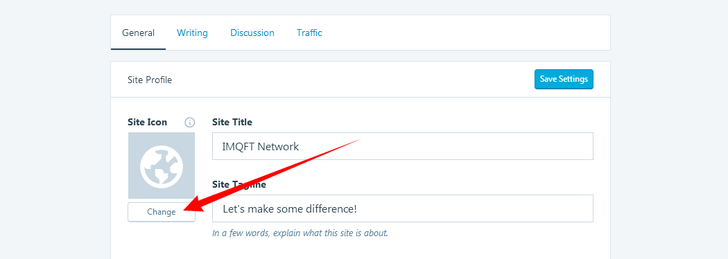 How To Add A Site Icon To Your Wordpress Website Steps 728x259 How To Add A Site Icon To Your Wordpress Website Steps