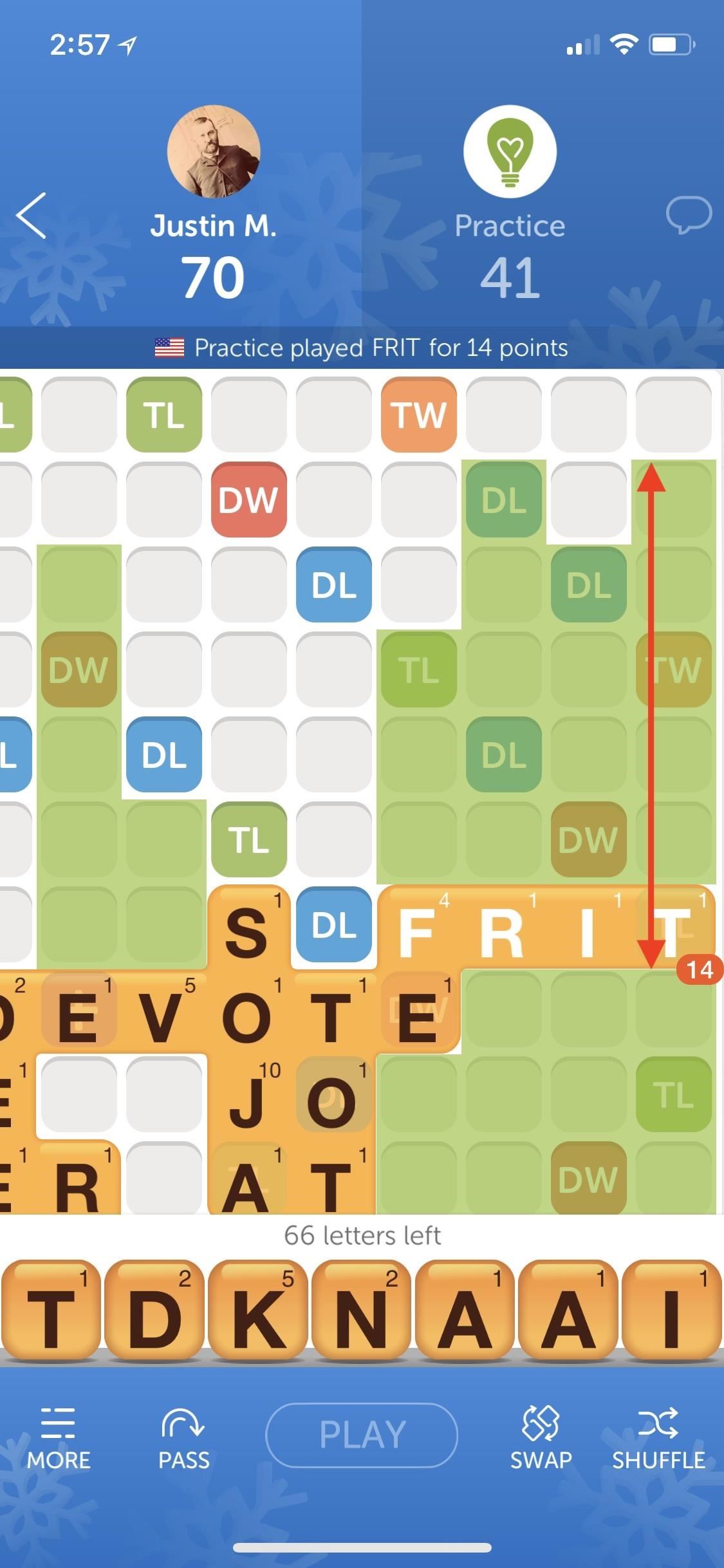 1125x2436 How To Use Word Radars To Score Big In Words With Friends