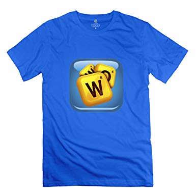 385x385 Words With Friends Icon Retro Cotton Royalblue T
