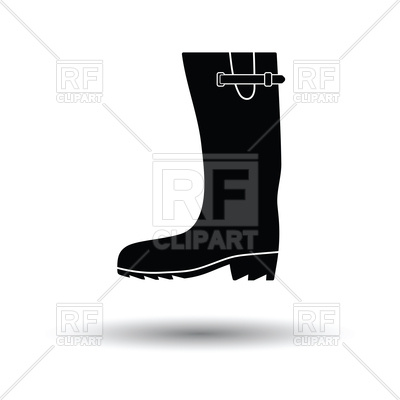400x400 Rubber Boot Icon Vector Image Of Signs, Symbols, Maps Angelp