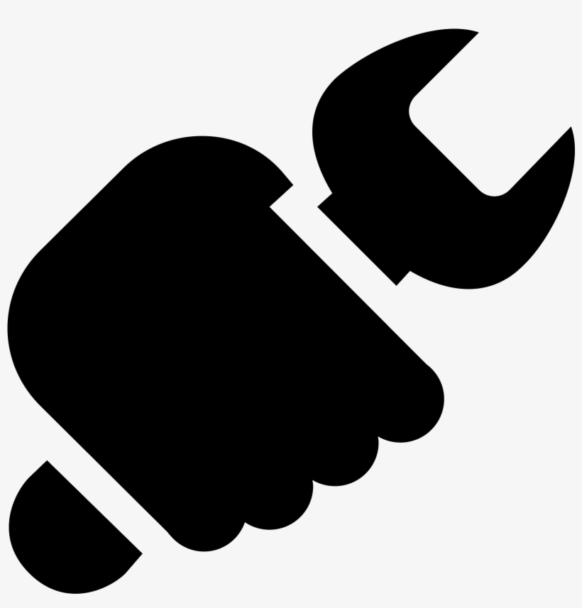 820x857 This Icon Is A Hand Holding A Wrench