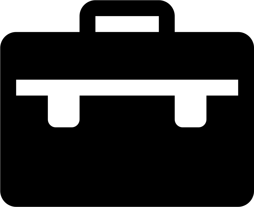 981x798 Briefcase Portfolio Suitcase Work Job Employee Png Icon Free