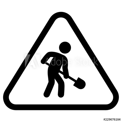 500x500 Work In Progress Vector Icon