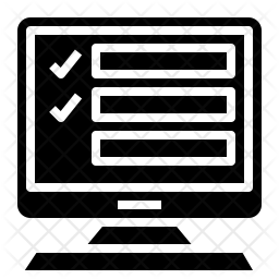 256x256 Work Order Icon Of Glyph Style