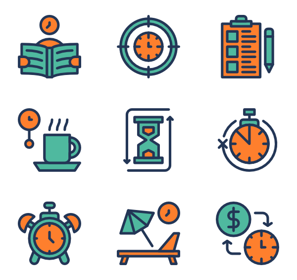 600x564 Work Schedule Icons
