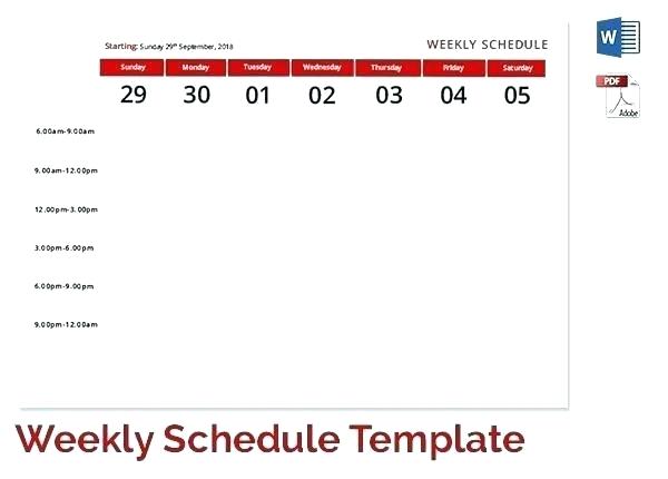 600x430 Work Calendar Template