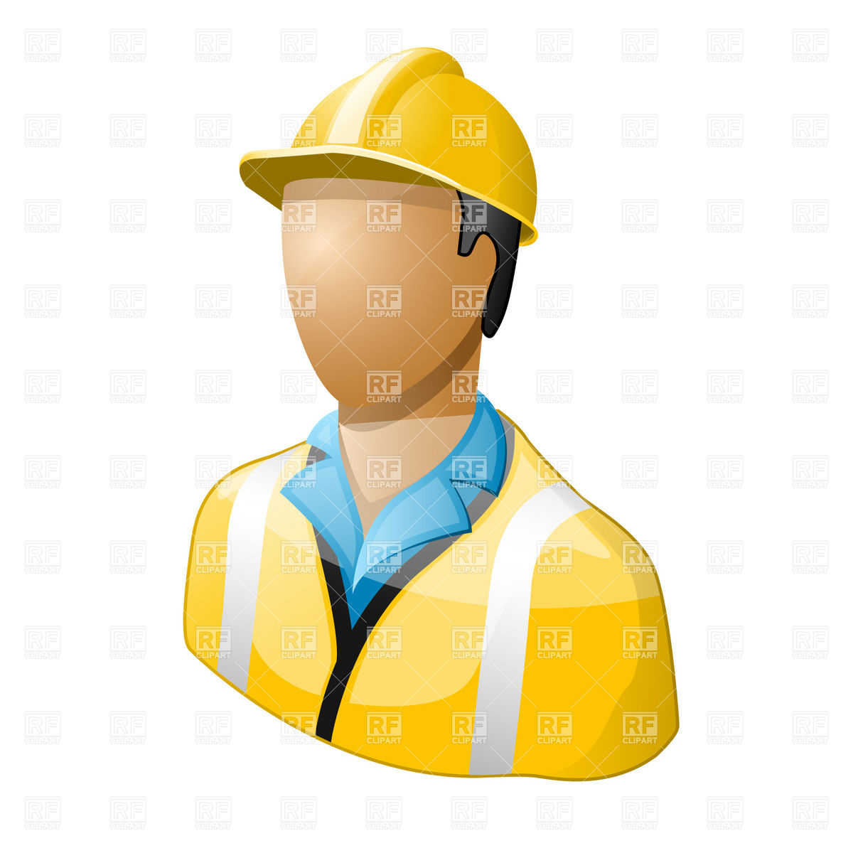 1200x1200 Icon Of Worker In Hard Hat Vector Image Of People Prague
