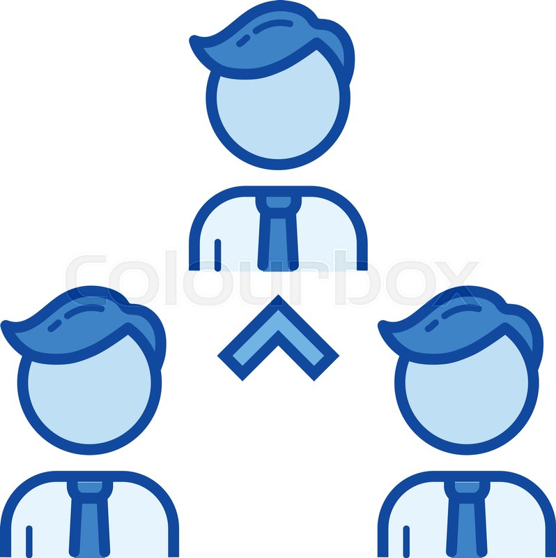 798x800 Workforce Vector Line Icon Isolated On Stock Vector Colourbox