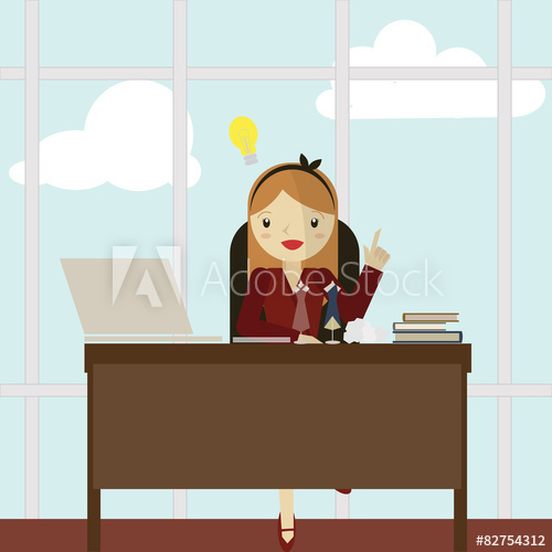 500x500 Working Women Icon Great For Any Use Vector