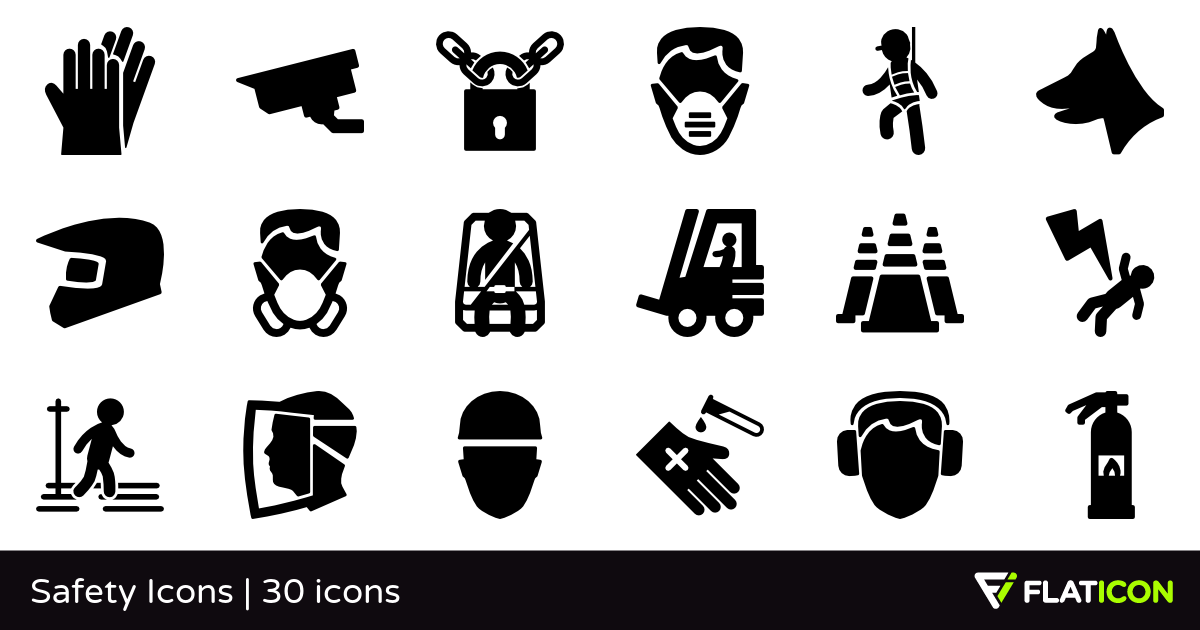 1200x630 Safety Icons Free Icons