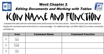 350x183 Word Chapter Icon Name And Function Worksheet