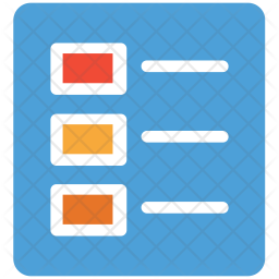 256x256 Worksheet Icon Of Flat Style