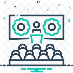 256x256 Workshop Icon Of Line Style