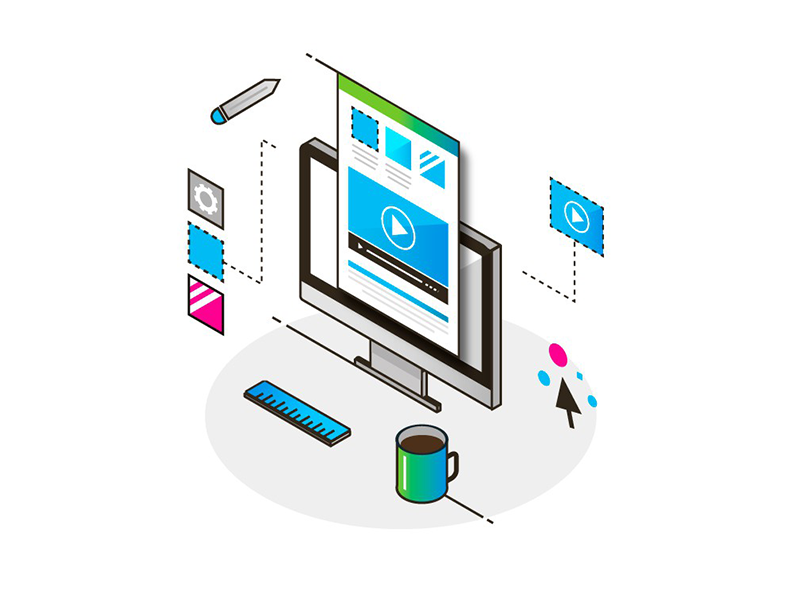 800x600 Isometric Workspace Icon