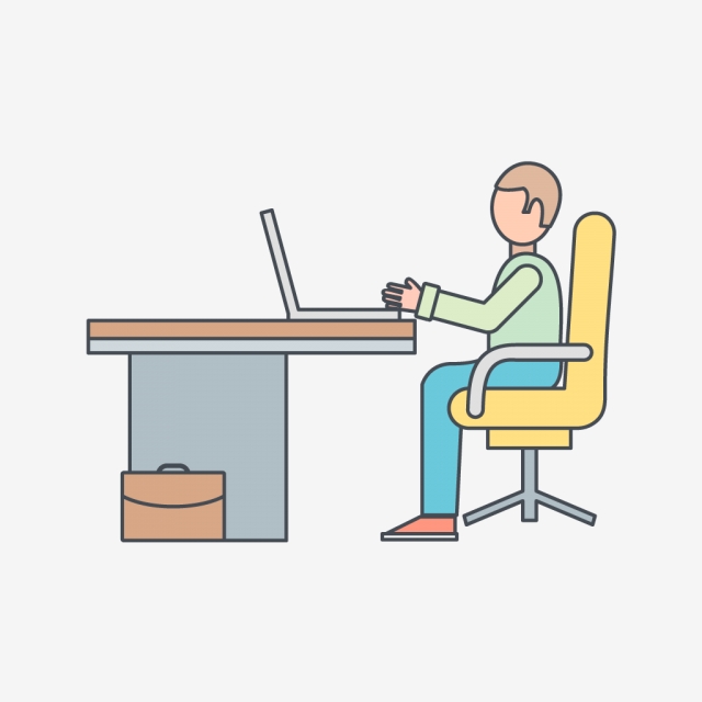 640x640 Vector Workspace Icon, Working, Man, Workspace Png And Vector