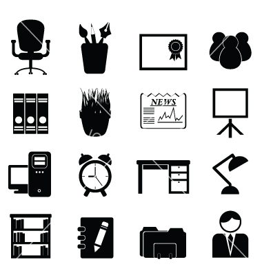 380x400 Office Room Icon Images