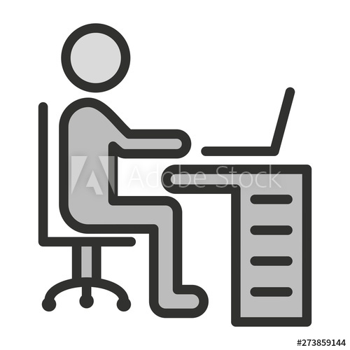 500x500 Workspace Icon In Trendy Style Isolated Background