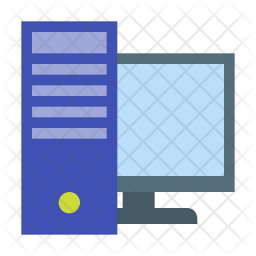 256x256 Workstation Icon Of Flat Style