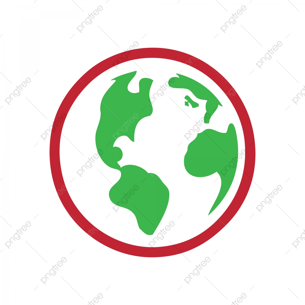 1200x1200 Illustration Globe Flat Icon Green Color, World, Sphere, Vector