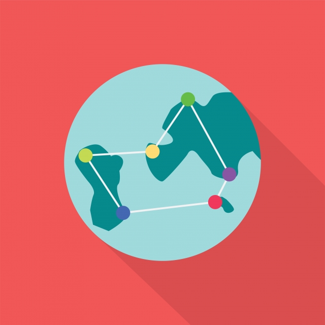 640x640 Around The World Icon Set Of Great Flat Icons With Style Long