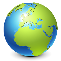 256x256 World, Globe, Planet Icon Png