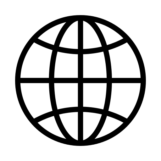 512x512 World Outline Icon Iconshow