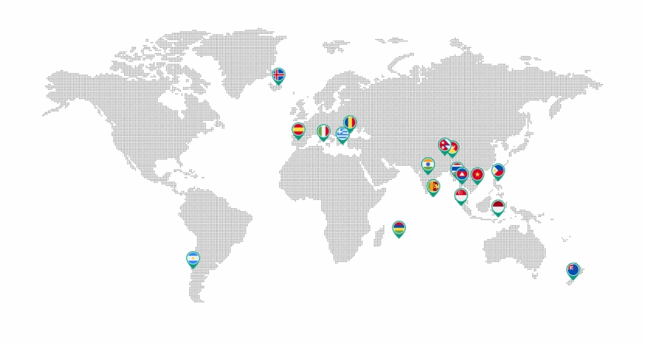 920x489 World Map Icon Vector, Transparent Png Download For Free