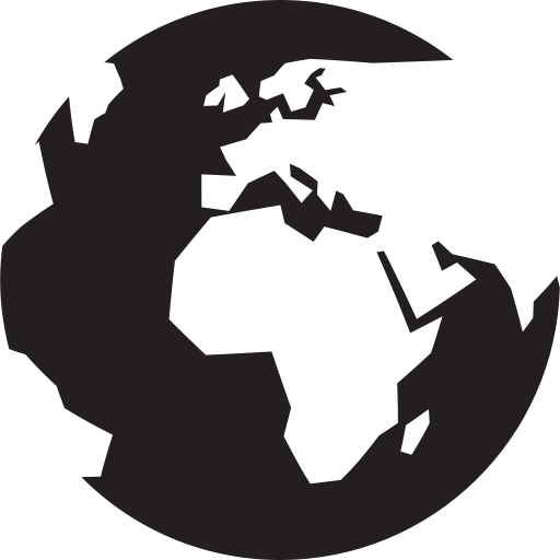 512x512 Mixed World Glyph Black Icon