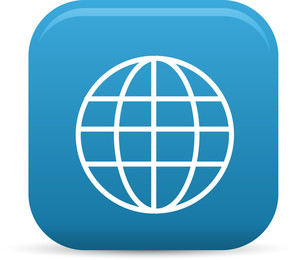 300x260 World Wide Web Elements Lite Icon Royalty Free Stock Image