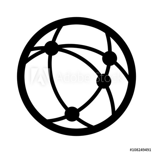 500x500 World Wide Web Internet Communication Line Art Icon For Apps